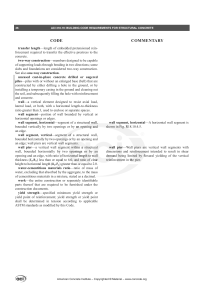 ACI 318-19 Structural Concrete Code Definitions