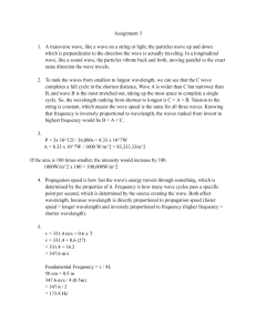 Physics Assignment 3: Wave Mechanics Problems