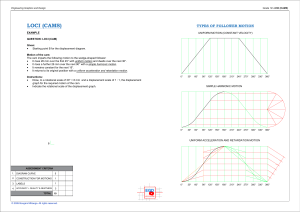 Grade 12 Cam Follower Motion Assignment
