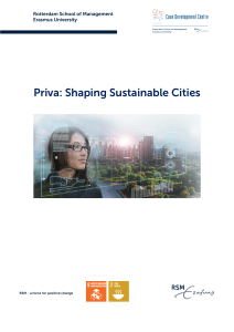 Priva: Shaping Sustainable Cities - Case Study