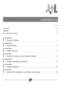 Financial Markets & Treasury Management Textbook