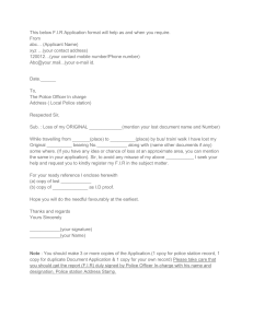 FIR Application Format Template