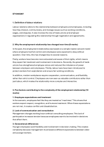 Labour Relations: Definition, Changes, and Complexity Factors