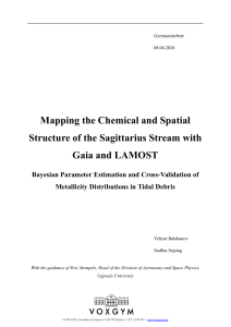 Mapping Sagittarius Stream: Chemical & Spatial Structure