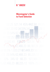 Morningstar's Guide to Fund Selection