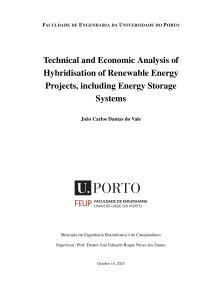 Technical & Economic Analysis of Renewable Energy Hybridisation with Energy Storage