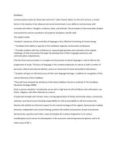 Communication Studies Rationale