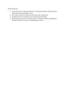 Electricity & Circuits: Key Takeaways