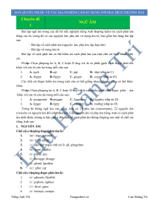 English Phonetics Exercises and Tests