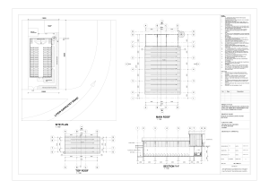 Milimani SDA Church Architectural Plans: Site, Roof, Section Drawings