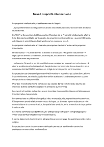 Propri&eacute;t&eacute; intellectuelle : d&eacute;finitions et types