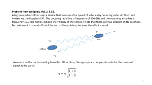 Doppler Shift Physics Problem: Vehicle Speed Calculation