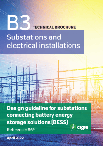 CIGRE TB 869: BESS Substation Design Guideline