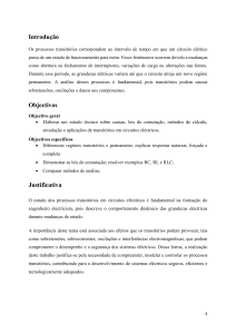 An&aacute;lise de Transit&oacute;rios em Circuitos El&eacute;tricos: Causas, M&eacute;todos e Aplica&ccedil;&otilde;es
