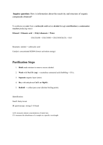 Ester Synthesis & Organic Compound Analysis in Chemistry
