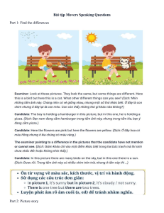 Movers Speaking Questions Workbook