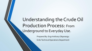 Crude Oil Production Process: From Underground to Everyday Use