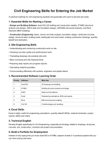 Civil Engineering Job Skills: A Practical Roadmap for Students