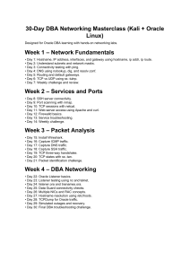 30-Day DBA Networking Masterclass