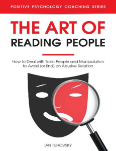 The Art of Reading People: Dealing with Toxic People
