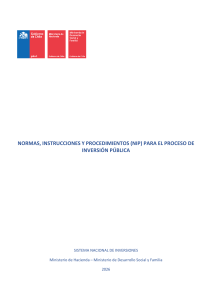Normas, Instrucciones y Procedimientos (NIP) para Inversi&oacute;n P&uacute;blica 2026