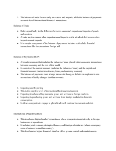 Balance of Trade vs Balance of Payments: International Business Basics