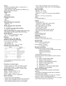 Python Programming Basics: Syntax, Data Types, Operators