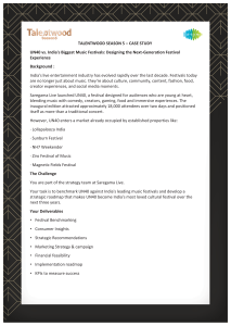 UN40 Festival Case Study: Strategic Roadmap