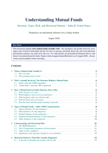 Understanding Mutual Funds: India & US Guide
