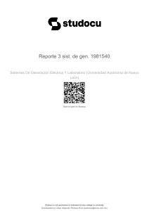 Informe 3: Curva de Capabilidad de Generadores de Carb&oacute;n y R&iacute;o Escondido