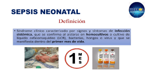Sepsis Neonatal: Definici&oacute;n y Caso Cl&iacute;nico