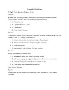 Economics Final Exam Questions