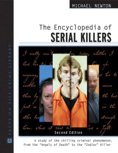 Encyclopedia of Serial Killers by Michael Newton