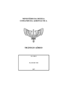 Instru&ccedil;&atilde;o da FAB ICA 100-11 Plano de Voo 2017