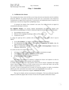 Architecture des r&eacute;seaux : OSI, TCP/IP, routage - Mat&eacute;riel de Master