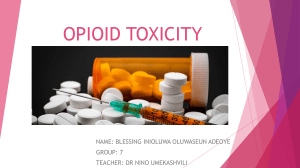 Opioid Toxicity: Causes, Symptoms, and Treatment