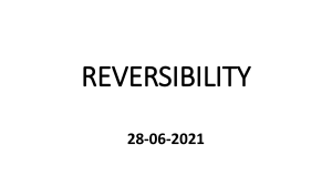 Reversibility in Thermodynamics: Concepts and Carnot Principle