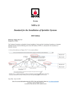 NFPA 13 2025 Errata: Figure 10.2.7.1.4 Correction