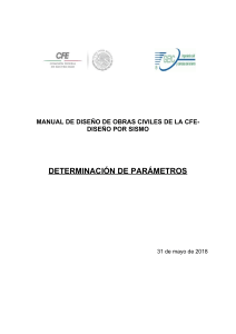 Manual de Dise&ntilde;o S&iacute;smico CFE: Par&aacute;metros y Espectros de Dise&ntilde;o