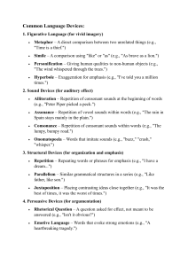 Common Language Devices Guide