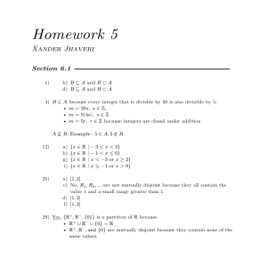 Homework 5: Discrete Math Problems & Solutions