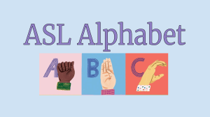 ASL Alphabet Presentation