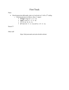 First Track Piano Chord Progression Guide