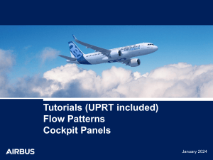 Airbus A320/A330 Tutorials: Flow Patterns & Cockpit Panels