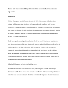 Hamlet en la vida cotidiana del siglo XXI