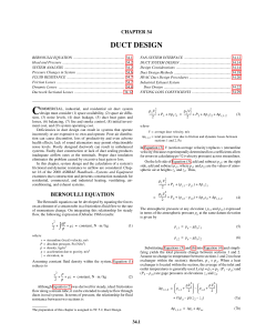 DUCT DESIGN