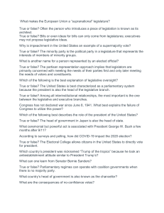 Political Science Quiz: Government & International Relations