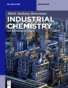 Industrial Chemistry for Advanced Students Textbook