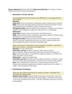 Albuterol vs Fluticasone: Asthma & COPD Nursing Guide