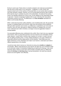 Group Project Conflict: Time Management & Communication